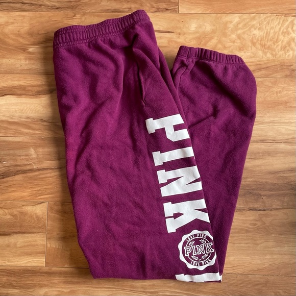 💜💥NWOT💥VS PINK hoodie 💜💥EUC💥 VS PINK matching sweatpants set💜both size-S - Picture 3 of 6